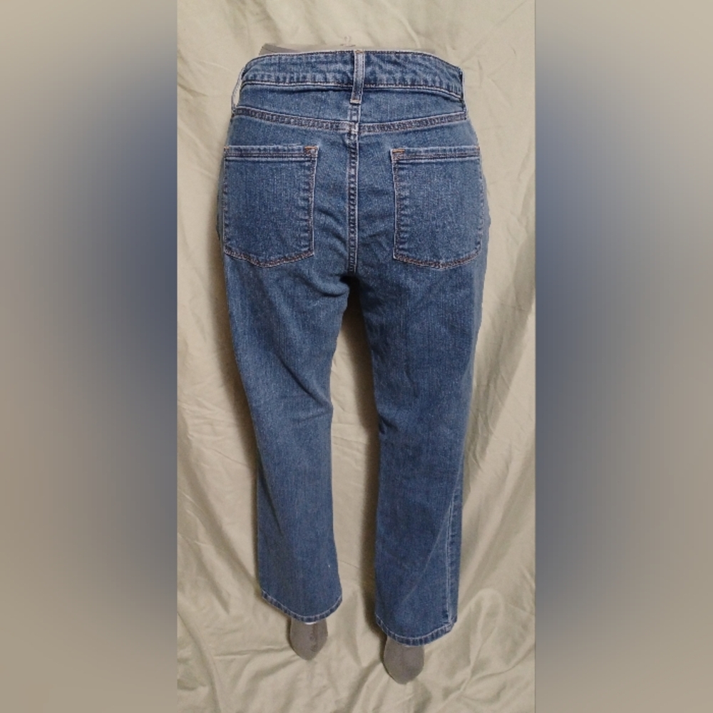 L.L. Bean Blue Denim Classic Fit Straight-Leg Women’s Jeans